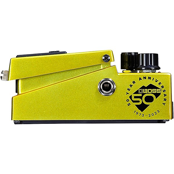 BOSS SD-1-B50A Super Overdrive 50th Anniversary Effects Pedal Yellow