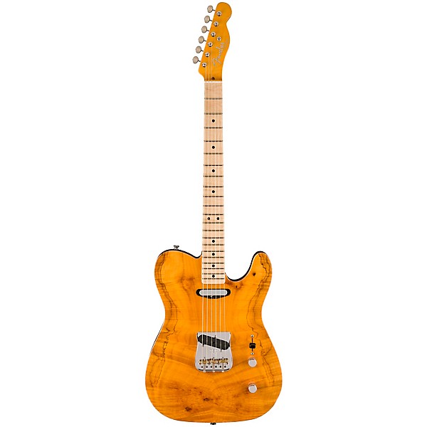 Fender Custom Shop California Streetwoods Bookmatched Telecaster NOS Electric Guitar Masterbuilt by Kyle McMillan Amber Na...