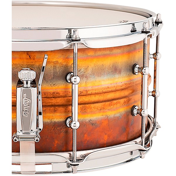 Ludwig Raw Bronze Phonic Snare Drum With Tube Lugs 14 x 6.5 in.