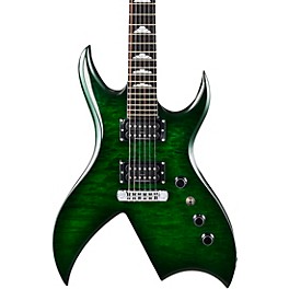 B.C. Rich Rich "B" Legacy with Tone Pros Electr... B.C. Rich Rich "B" Legacy with Tone Pros Electric Guitar Transparent Green