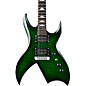 B.C. Rich Rich "B" Legacy with Tone Pros Electric Guitar Transparent Green thumbnail