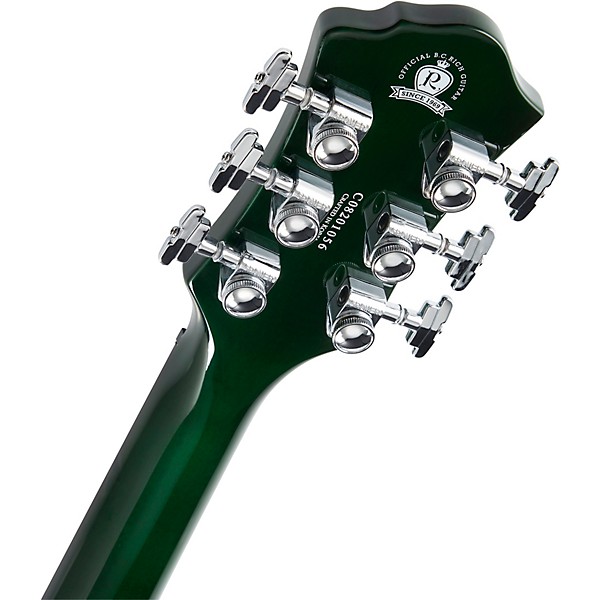 B.C. Rich Rich "B" Legacy with Tone Pros Electric Guitar Transparent Green