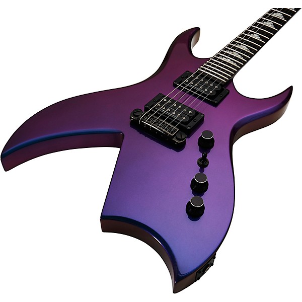 B.C. Rich Rich "B" Legacy with Tone Pros Electric Guitar Ultra Violet