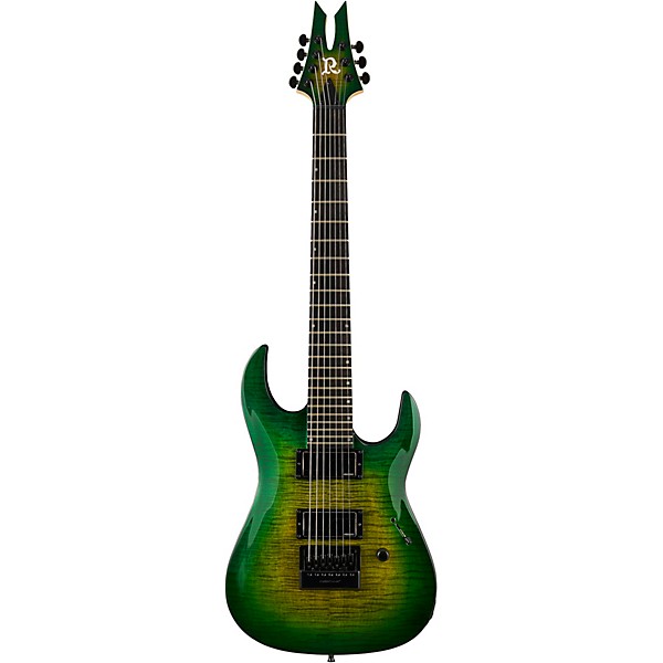 B.C. Rich Andy James Signature 7-String EverTune Electric Guitar Trans Green Burst