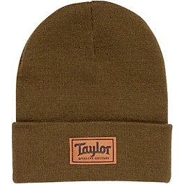 Taylor Patch Logo Knit Beanie