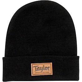 Taylor Patch Logo Knit Beanie