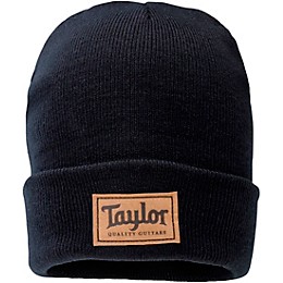 Taylor Patch Logo Knit Beanie
