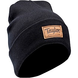 Taylor Patch Logo Knit Beanie