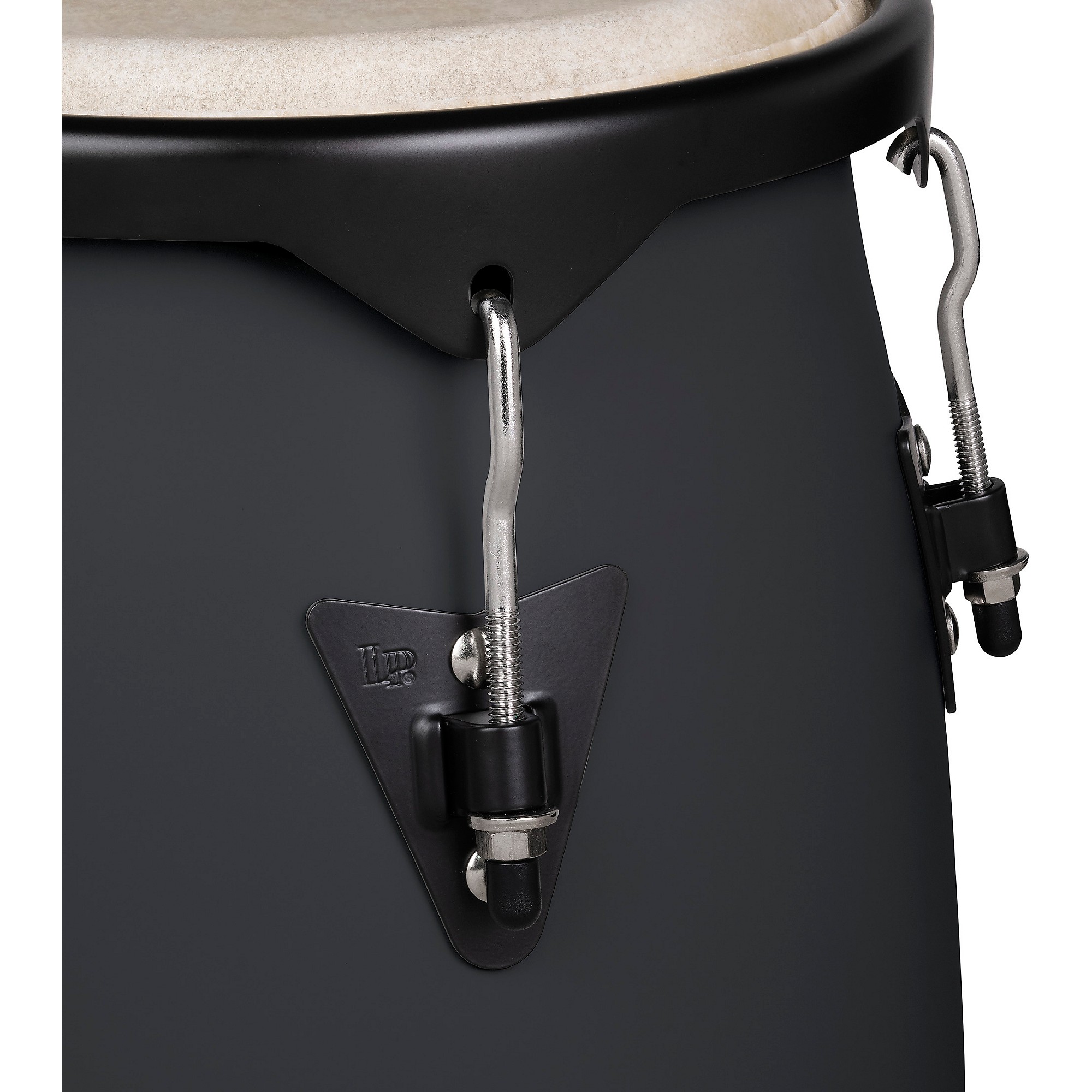 LP Discovery Conga Set with Double Conga Stand 10 and 11 in. Onyx