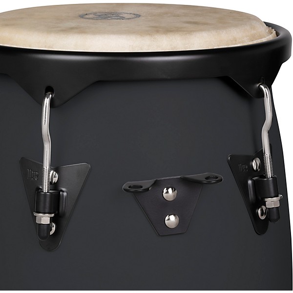 LP Discovery Conga Set with Double Conga Stand 10 and 11 in. Onyx