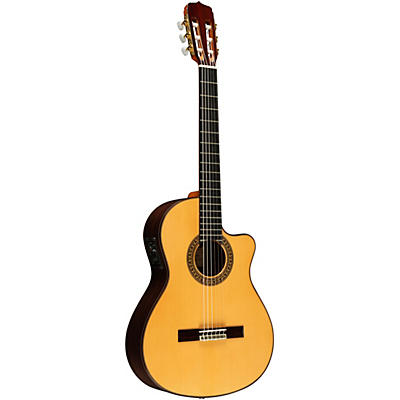 Jose Ramirez Cutaway 2 Studio Classical Acoustic-Electric Guitar Natural for sale