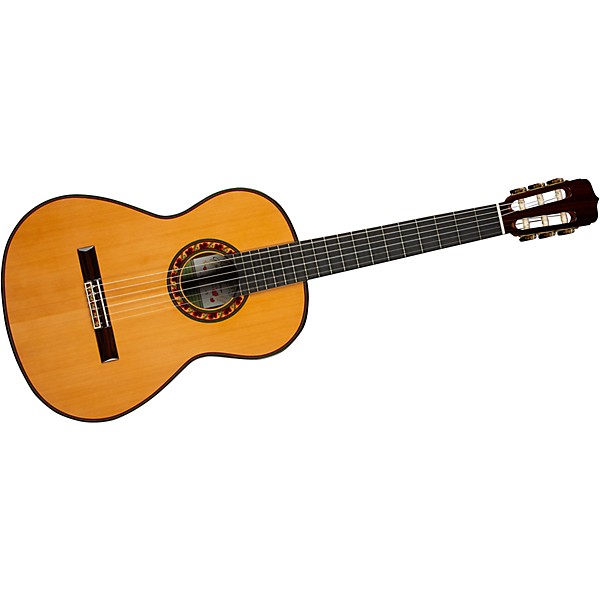 Open Box Jose Ramirez "Guitarra del Tiempo" Studio Commemorative Cedar Classical Acoustic Guitar Level 2 Natural 197881175689