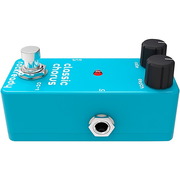 rockready Classic Chorus Mini Guitar Effect Pedal Sky Blue