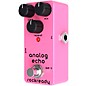 rockready Analog Echo Mini Guitar Effect Pedal Flamingo Pink