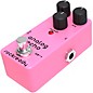 rockready Analog Echo Mini Guitar Effect Pedal Flamingo Pink