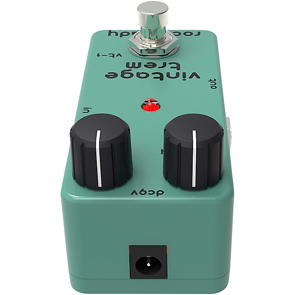 rockready Vintage Trem Mini Guitar Effect Pedal Emerald Green