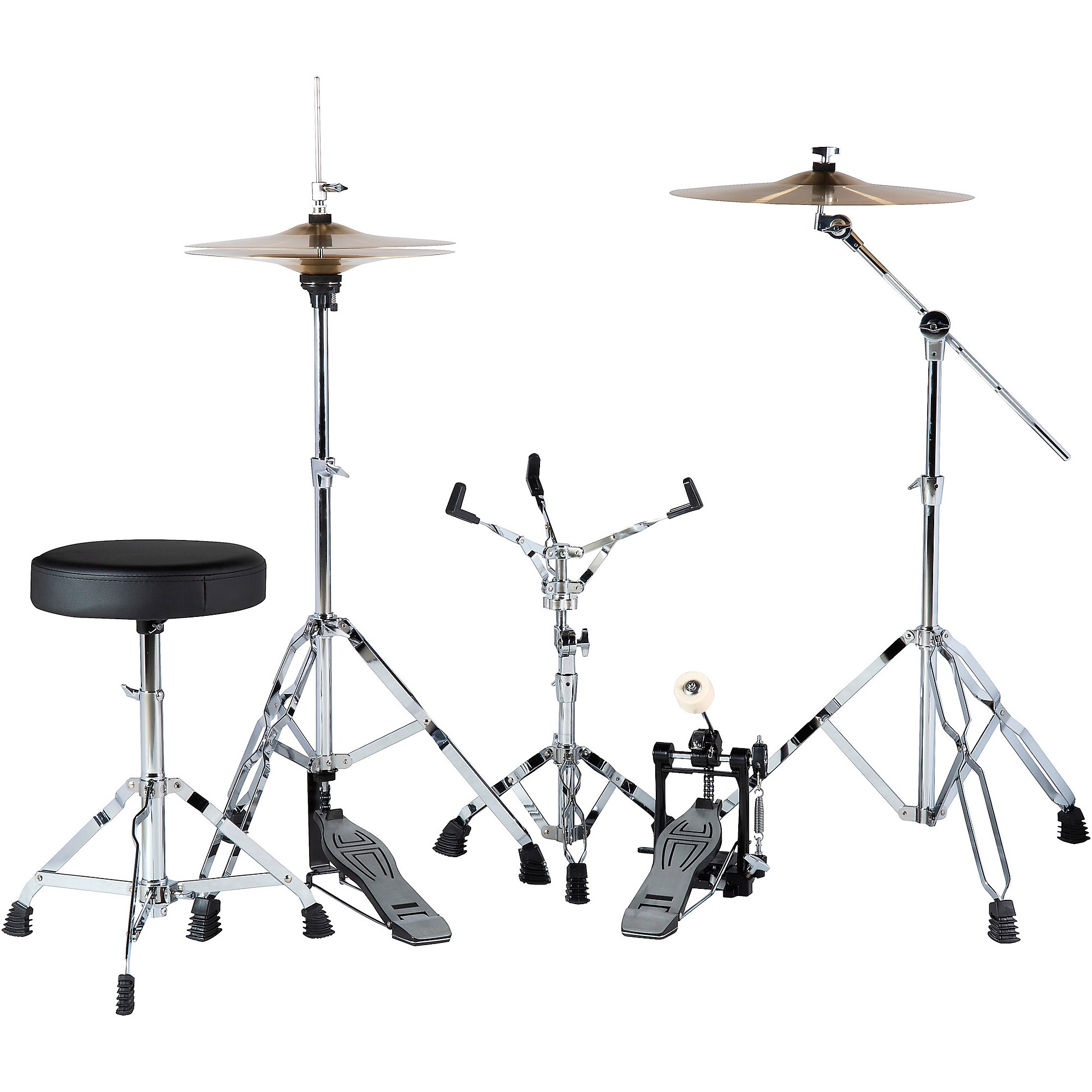 Sound Percussion Labs Kicker 5-Piece Complete Drum Set - Black