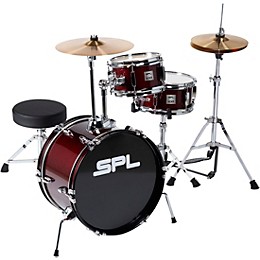 Open Box Sound Percussion Labs Lil' Kicker 3-Piece Junior Drum Set Level 1 Dark Red