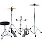 Open Box Sound Percussion Labs Junior Kicker 5-Piece Drum Set Level 1 Black