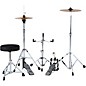 Sound Percussion Labs Junior Kicker 5-Piece Drum Set Metallic Silver