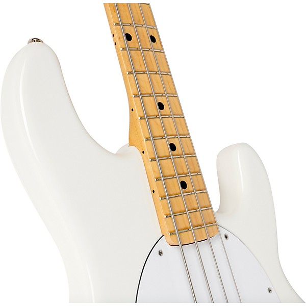 Ernie Ball Music Man Retro '70s StingRay Electric Bass White