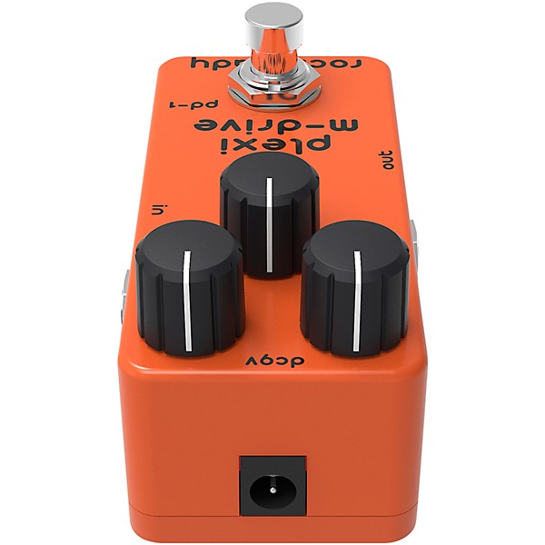 rockready Plexi M-drive Mini Guitar Effect Pedal Mandarin Orange