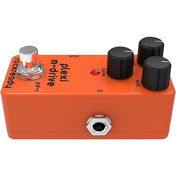 rockready Plexi M-drive Mini Guitar Effect Pedal Mandarin Orange