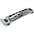 Leo Quan Badass Wraparound Guitar Bridge With... Leo Quan Badass Wraparound Guitar Bridge With SAE 5/16" Locking Studs Chrome