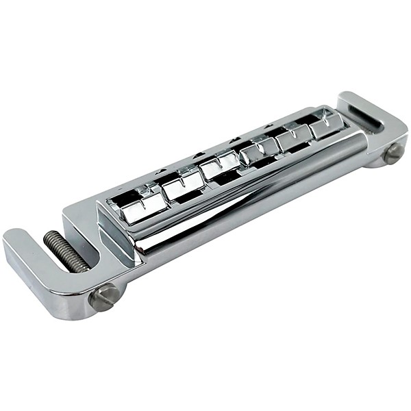 Leo Quan Badass Wraparound Guitar Bridge With SAE 5/16" Locking Studs Chrome