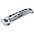 Leo Quan Badass Wraparound Guitar Bridge With ... Leo Quan Badass Wraparound Guitar Bridge With Metric M8 Locking Stud Chrome