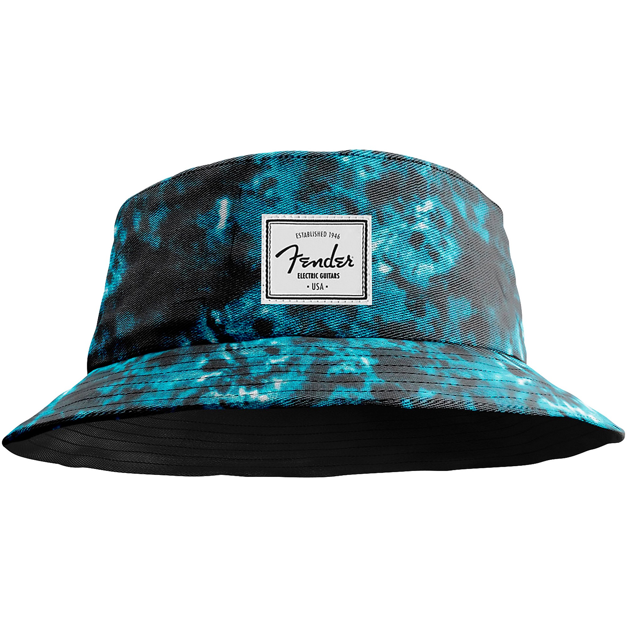Fender Ocean Bucket Hat - Blue/Black | Guitar Center