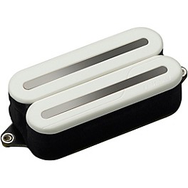 Fishman Fluen... Fishman Fluence Open Core Modern Humbucker 6-String Black Nickel Blades Electric Guitar Ceramic Pickup White