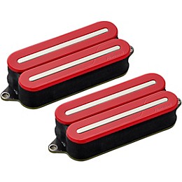 Fishman Fluence Open Core Modern Humbucker 7-String Nickel Blades Electric Guitar Pickup Set Red