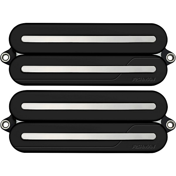 Fishman Fluence Open Core Modern Humbucker 8-String Nickel Blades Electric Guitar Pickup Set Black