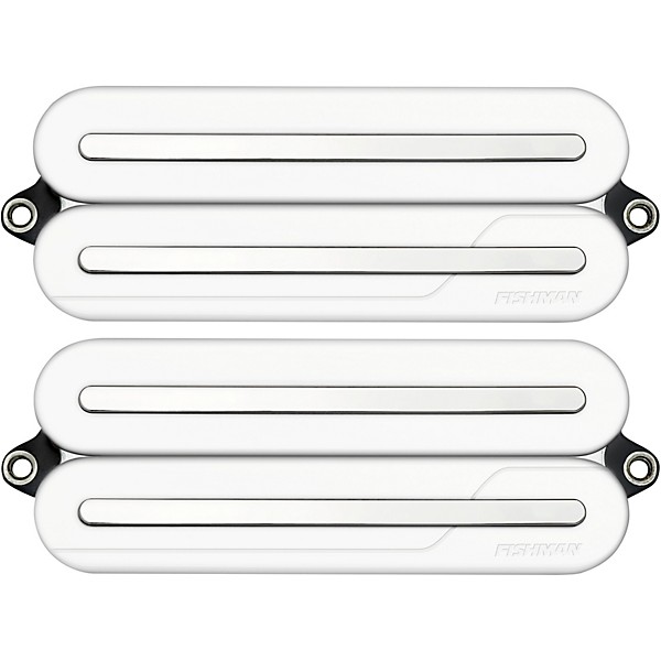 Fishman Fluence Open Core Modern Humbucker 8-String Nickel Blades Electric Guitar Pickup Set White