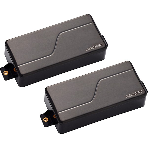 Fishman Fluence Modern Humbucker 3 Voices 7-String Electric Guitar Pickup Set Brushed Black Nickel