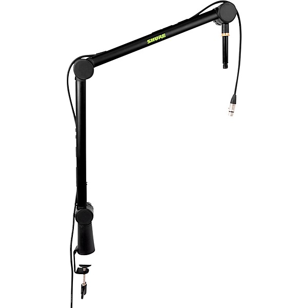 Shure Shure Deluxe Articulating Desktop Mic Boom Stand with SM7B Microphone and 15' XLR Cable