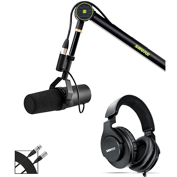 Shure Deluxe Articulating Desktop Mic Boom Stand With SM7B