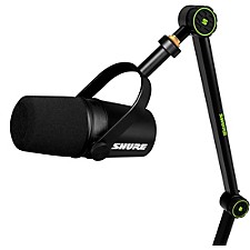 Shure MV7X XLR Podcast Microphone, Headphone Output, XLR — Black & TC  Helicon GoXLR Mini Online Broadcast Mixer with USB/Audio Interface and  Midas Preamp, 9.4×8.5×4.6/239×216×116mm – Materiel Maroc (Pc)