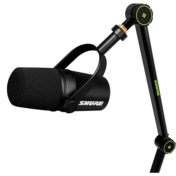 Shure SM7B Vocal Dynamic Microphone w/ Desk Boom Arm Stand