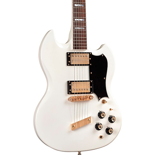 Guild USA Artist Edition S-100 Polara Kim Thayil Limited Electric Guitar White