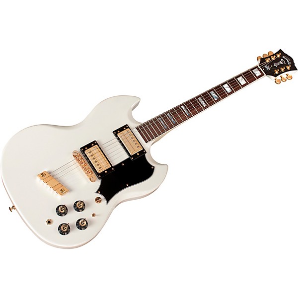 Guild USA Artist Edition S-100 Polara Kim Thayil Limited Electric Guitar White