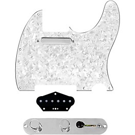 920d Custom Texas Grit Loaded Pi... 920d Custom Texas Grit Loaded Pickguard for Tele With T4W-REV-C Control Plate White Pearl