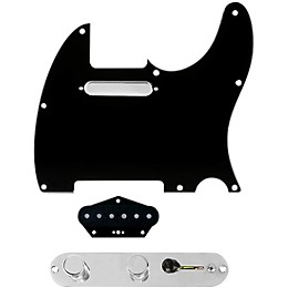 920D Custom Texas Grit Loaded Pickguard for Tele With T4W-REV-C Control Plate Black