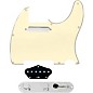 920d Custom Texas Grit Loaded Pickguard for Tele With T4W-REV-C Control Plate Aged White thumbnail