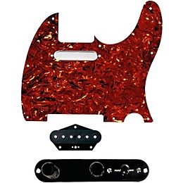 920d Custom Texas Grit Loaded Pickguard for Tele With T4W-REV-B Control Plate Tortoise