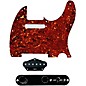 920d Custom Texas Grit Loaded Pickguard for Tele With T4W-REV-B Control Plate Tortoise thumbnail