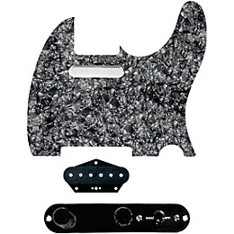 920D Custom Texas Grit Loaded Pickguard for Tele With T4W-REV-B Control Plate Black Pearl