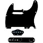 920d Custom Texas Grit Loaded Pickguard for Tele With T4W-B Control Plate Black thumbnail
