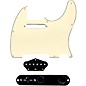 920d Custom Texas Grit Loaded Pickguard for Tele With T4W-B Control Plate Aged White thumbnail